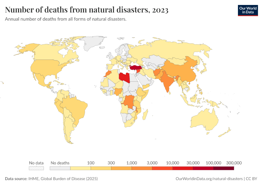 A thumbnail of the "Number of deaths from natural disasters" chart